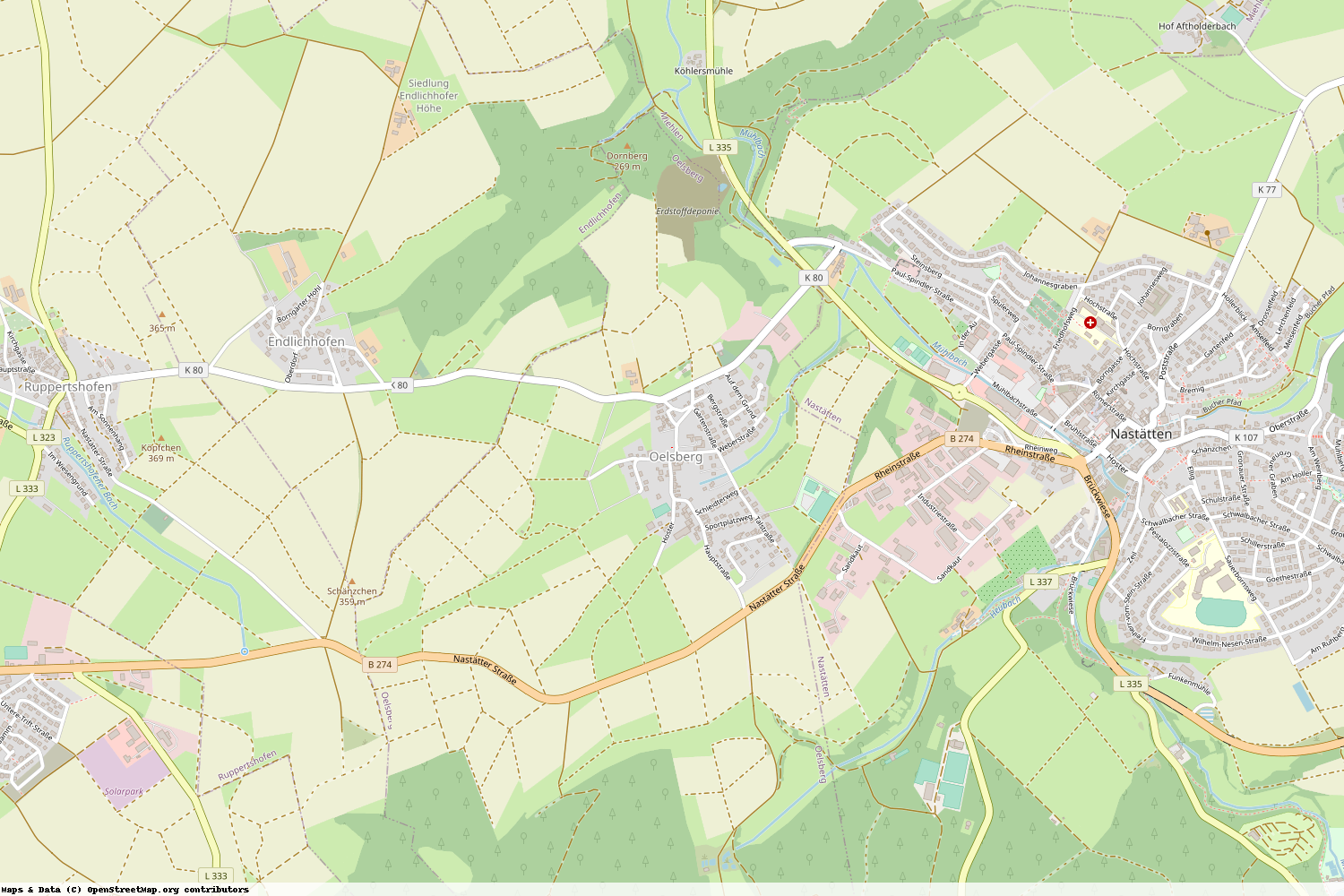 Ist gerade Stromausfall in Rheinland-Pfalz - Rhein-Lahn-Kreis - Oelsberg?