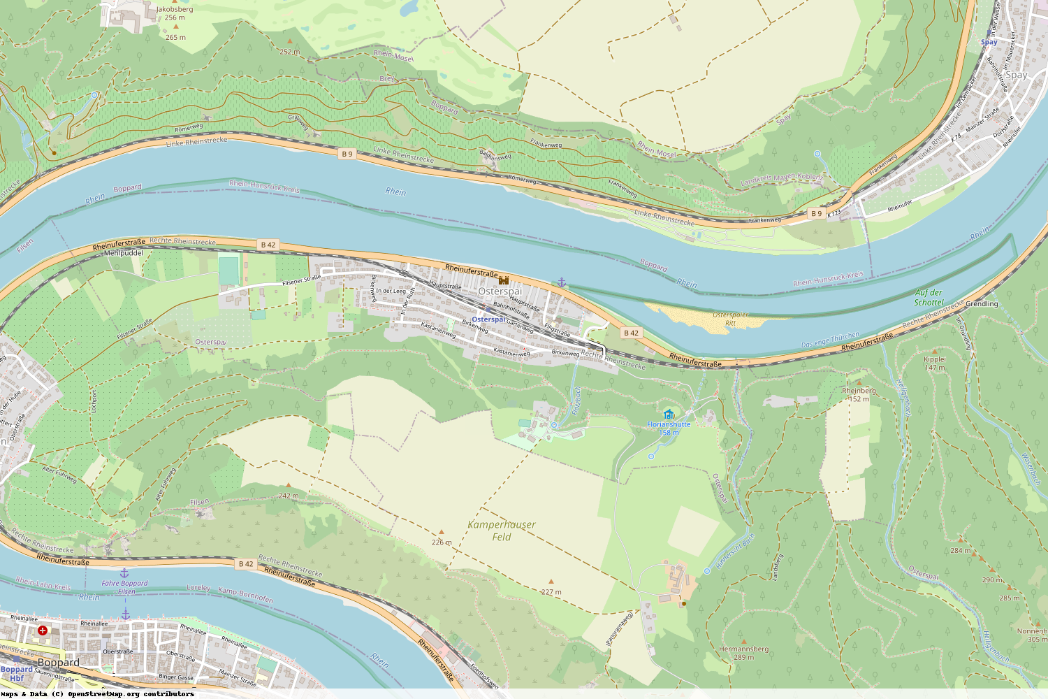 Ist gerade Stromausfall in Rheinland-Pfalz - Rhein-Lahn-Kreis - Osterspai?