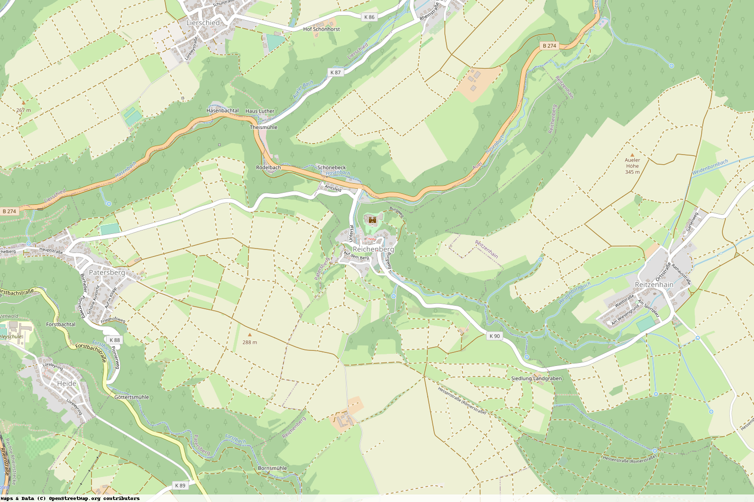 Ist gerade Stromausfall in Rheinland-Pfalz - Rhein-Lahn-Kreis - Reichenberg?