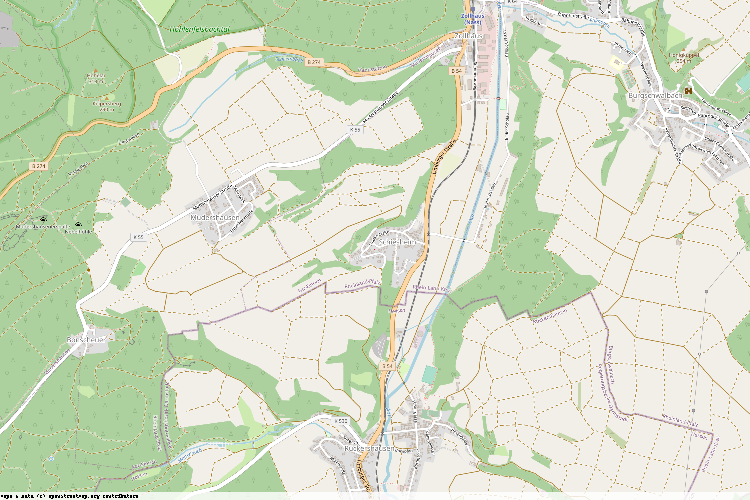 Ist gerade Stromausfall in Rheinland-Pfalz - Rhein-Lahn-Kreis - Schiesheim?