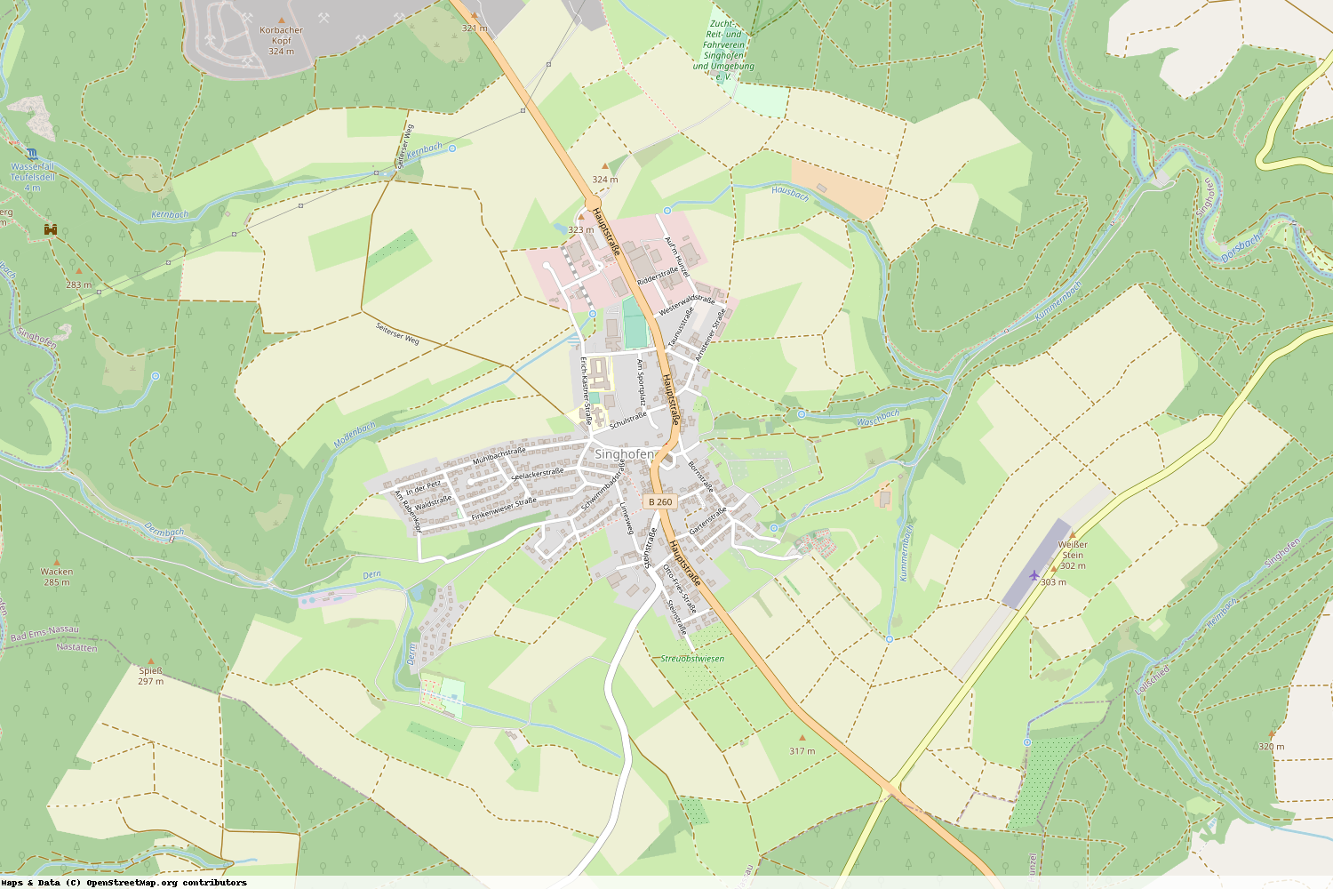 Ist gerade Stromausfall in Rheinland-Pfalz - Rhein-Lahn-Kreis - Singhofen?