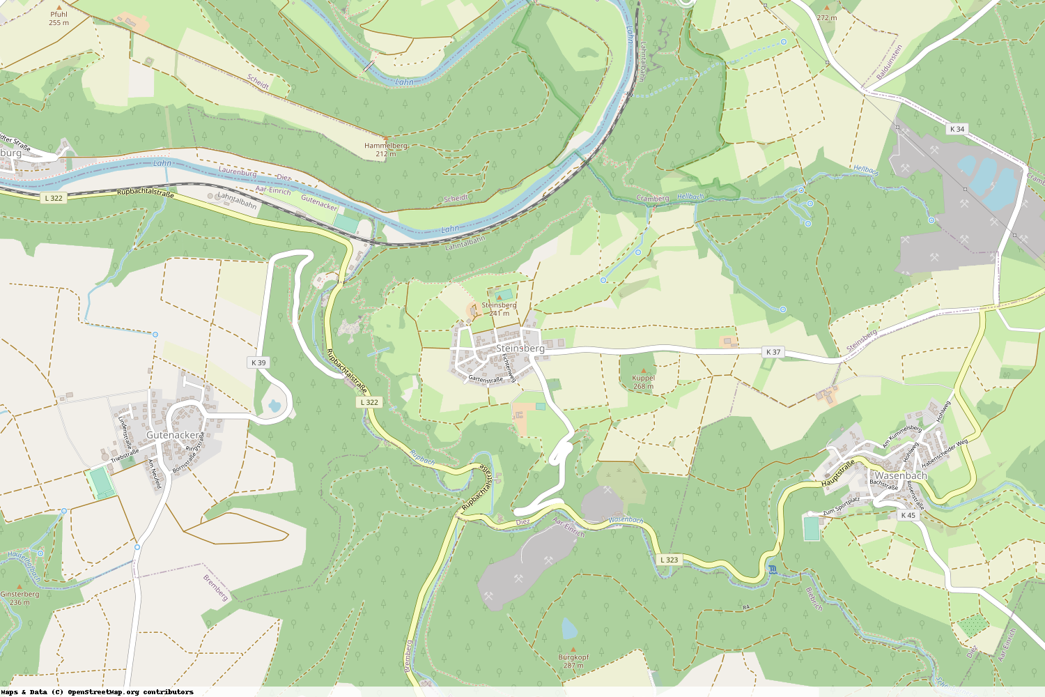 Ist gerade Stromausfall in Rheinland-Pfalz - Rhein-Lahn-Kreis - Steinsberg?