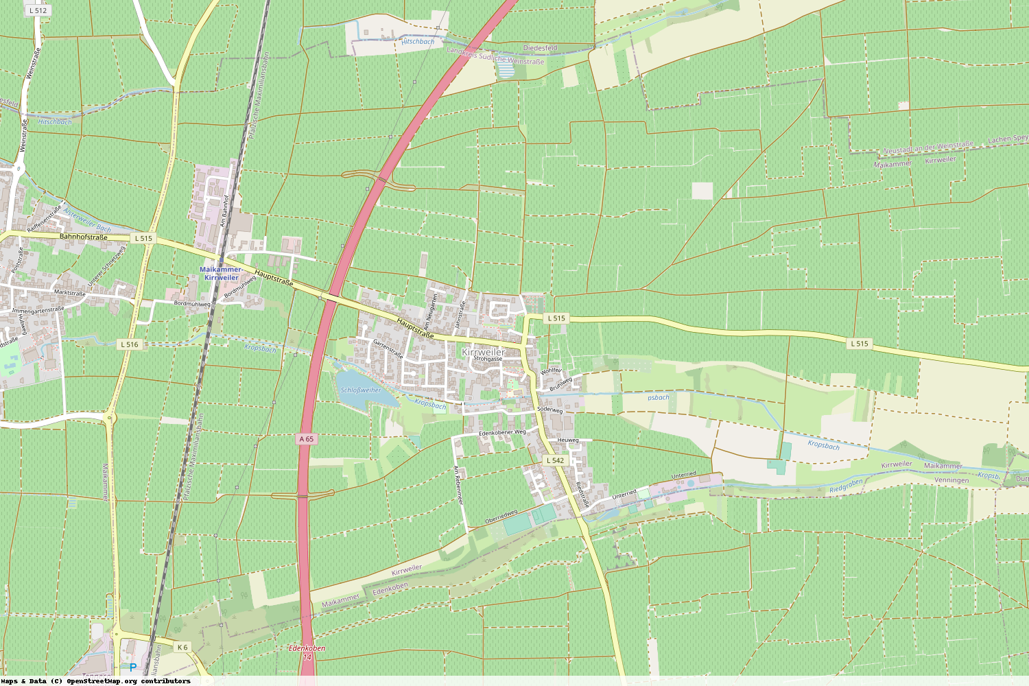 Ist gerade Stromausfall in Rheinland-Pfalz - Südliche Weinstraße - Kirrweiler (Pfalz)?