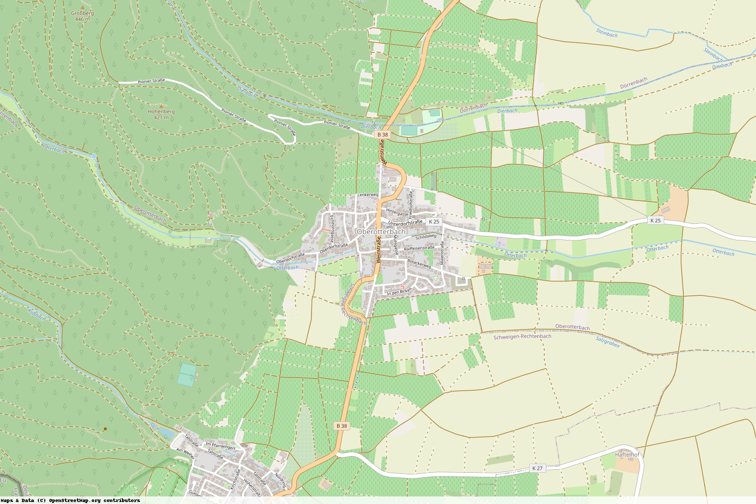 Ist gerade Stromausfall in Rheinland-Pfalz - Südliche Weinstraße - Oberotterbach?