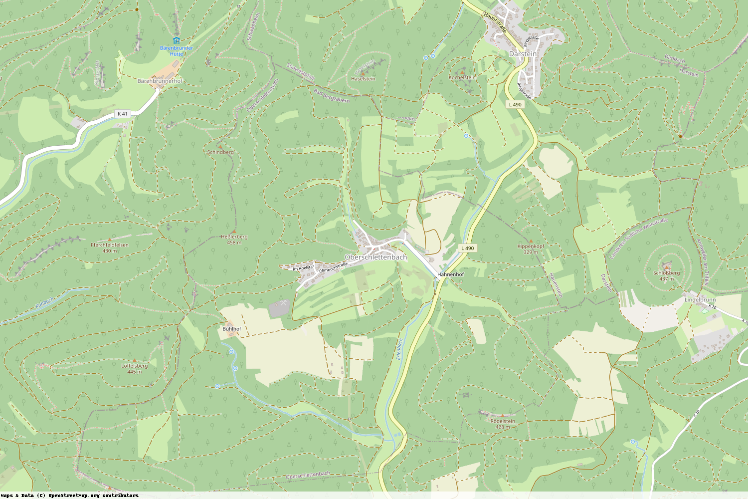 Ist gerade Stromausfall in Rheinland-Pfalz - Südliche Weinstraße - Oberschlettenbach?