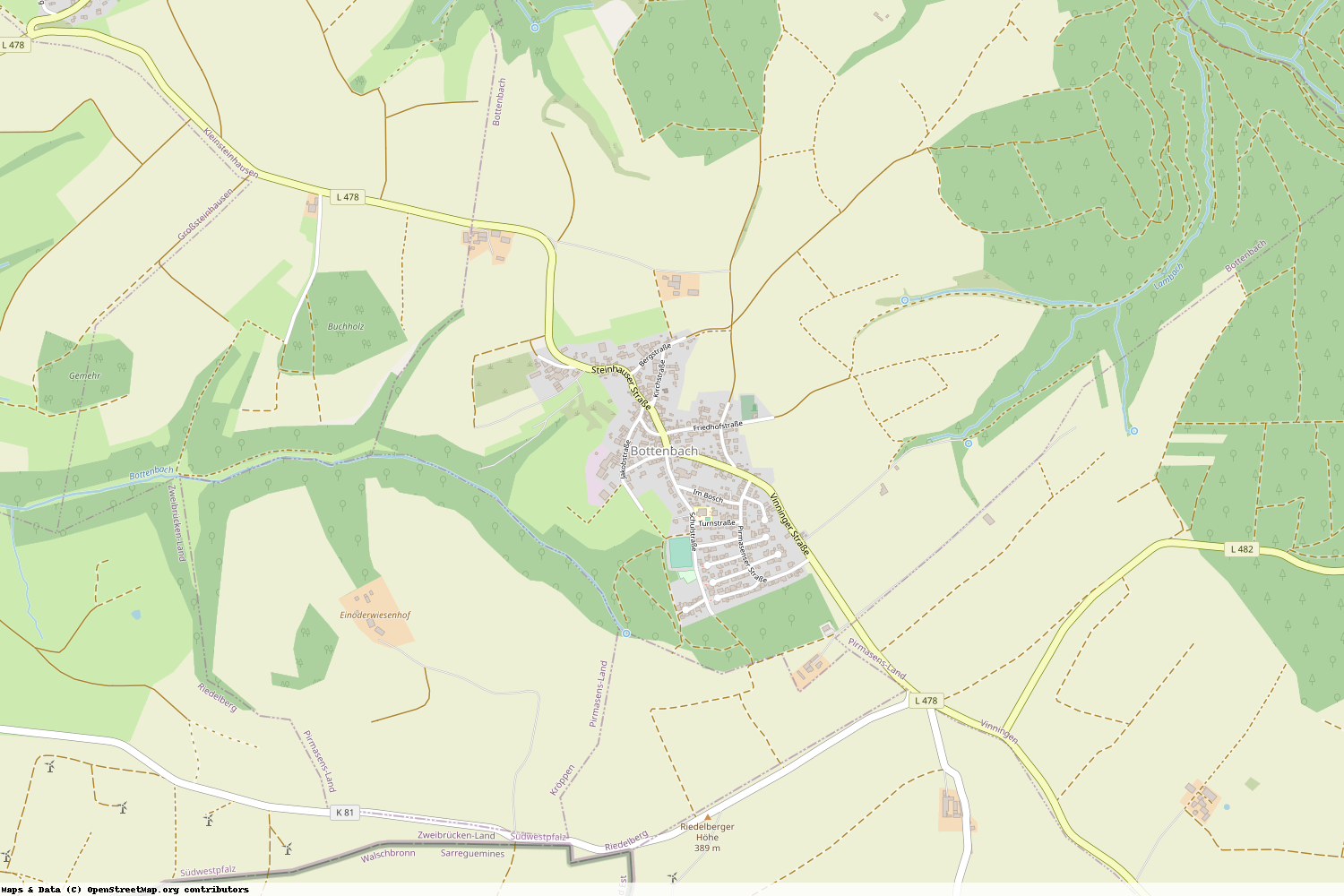 Ist gerade Stromausfall in Rheinland-Pfalz - Südwestpfalz - Bottenbach?