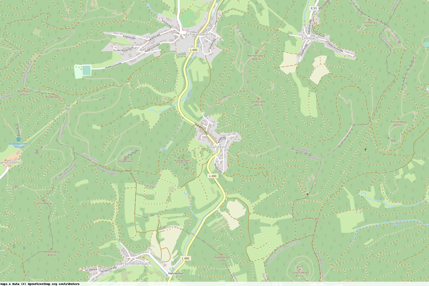 Ist gerade Stromausfall in Rheinland-Pfalz - Südwestpfalz - Darstein?