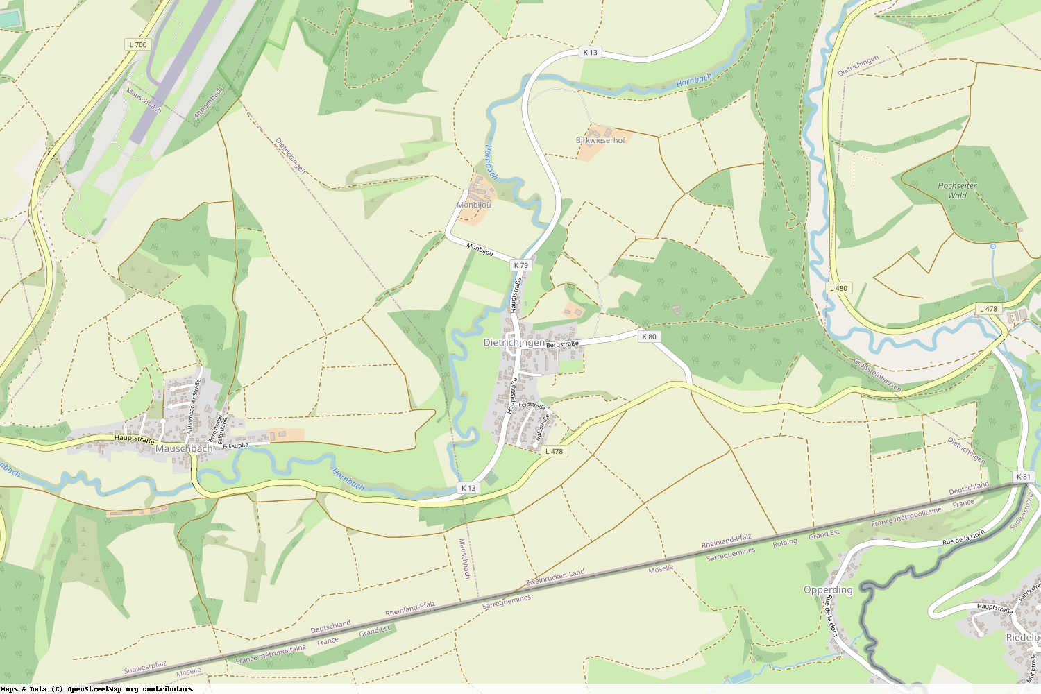 Ist gerade Stromausfall in Rheinland-Pfalz - Südwestpfalz - Dietrichingen?