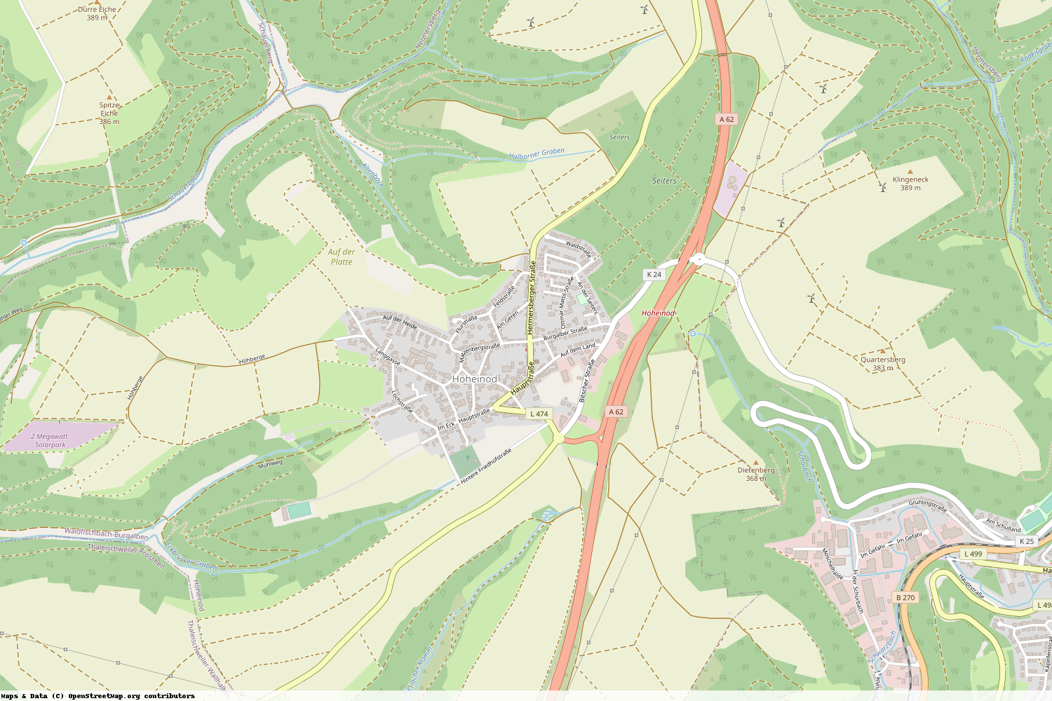 Ist gerade Stromausfall in Rheinland-Pfalz - Südwestpfalz - Höheinöd?
