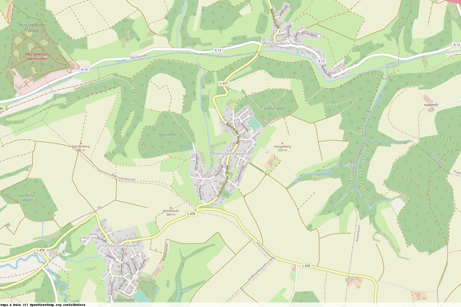 Ist gerade Stromausfall in Rheinland-Pfalz - Südwestpfalz - Kleinsteinhausen?