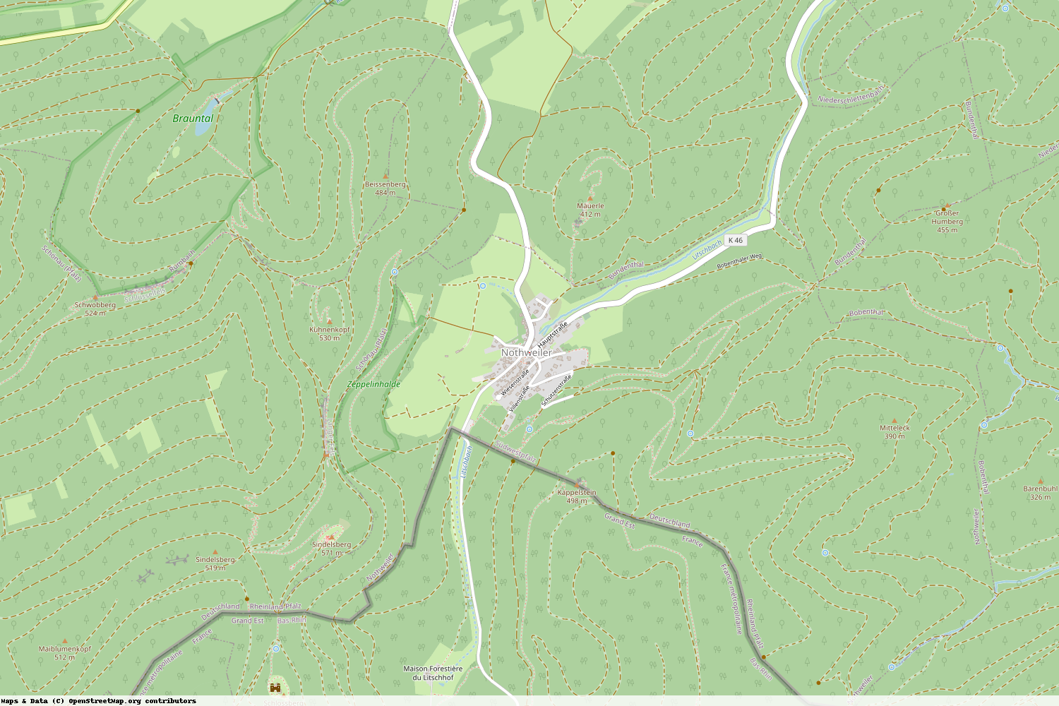 Ist gerade Stromausfall in Rheinland-Pfalz - Südwestpfalz - Nothweiler?