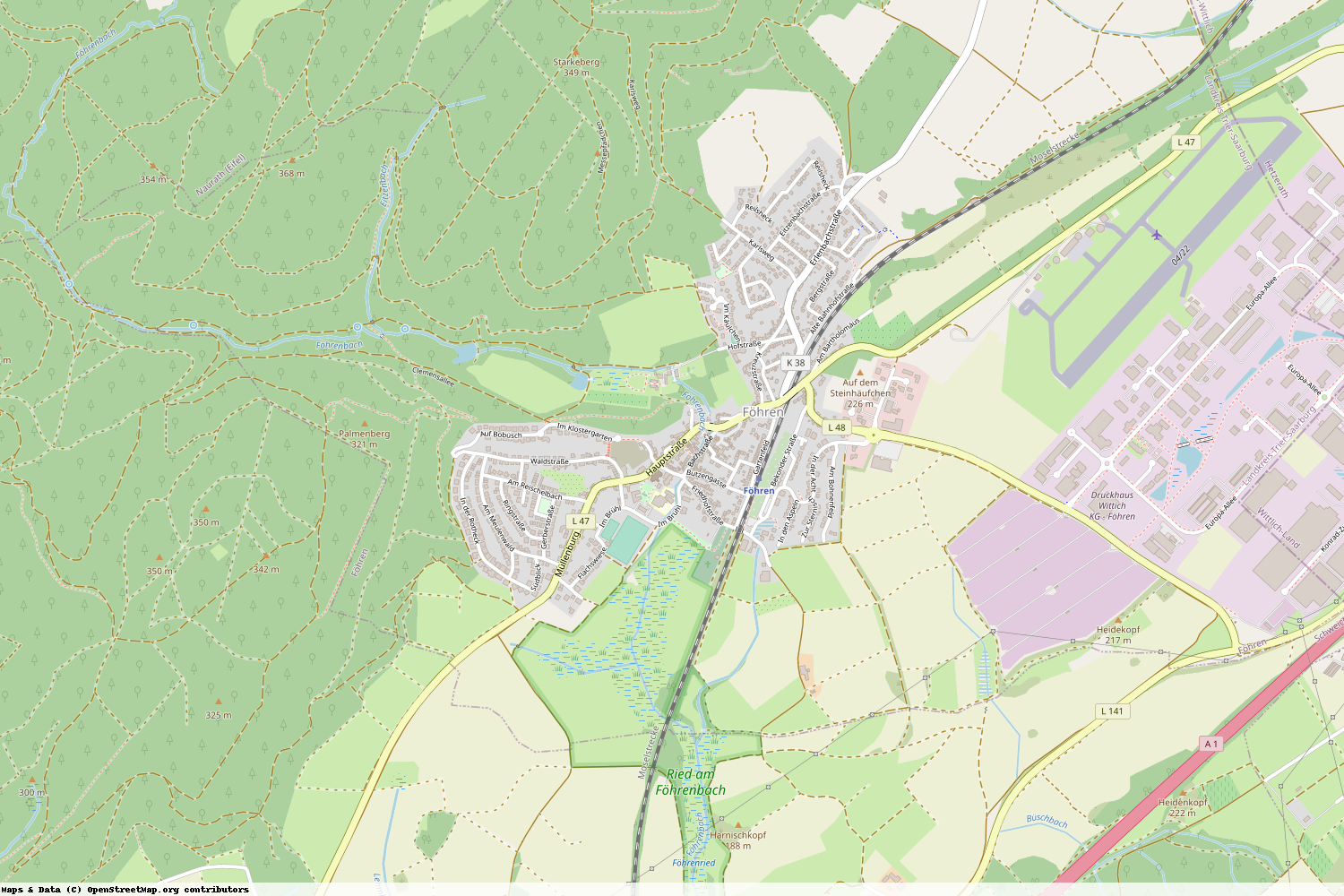 Ist gerade Stromausfall in Rheinland-Pfalz - Trier-Saarburg - Föhren?