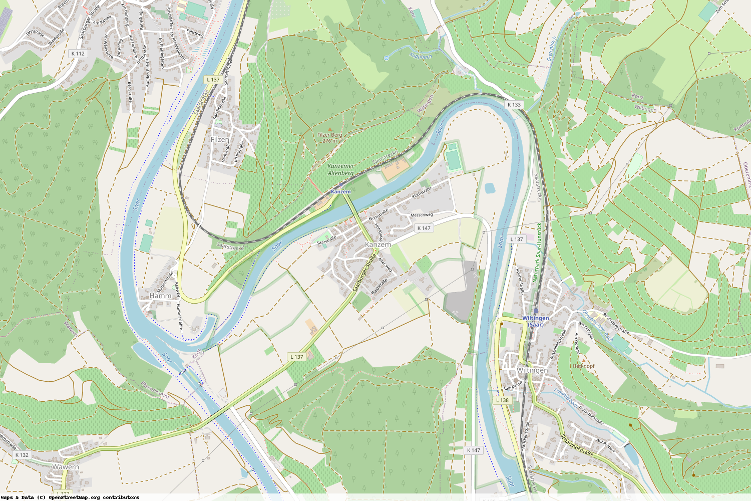 Ist gerade Stromausfall in Rheinland-Pfalz - Trier-Saarburg - Kanzem?
