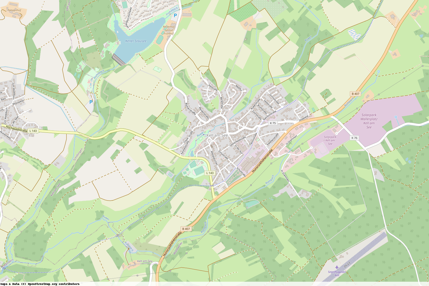 Ist gerade Stromausfall in Rheinland-Pfalz - Trier-Saarburg - Kell am See?