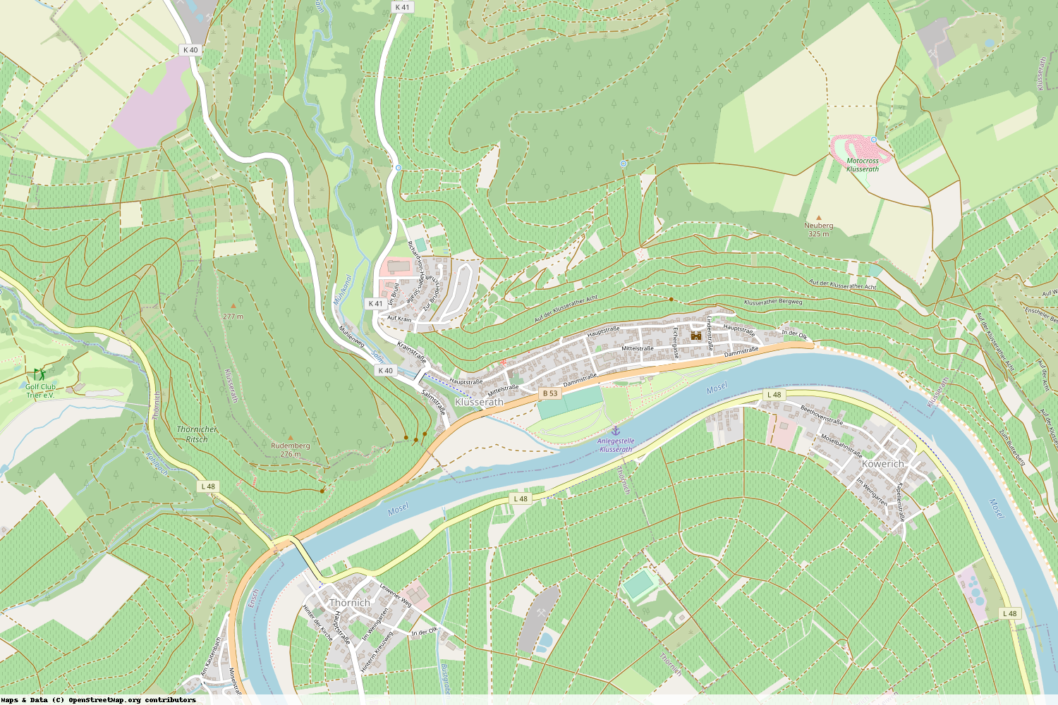 Ist gerade Stromausfall in Rheinland-Pfalz - Trier-Saarburg - Klüsserath?