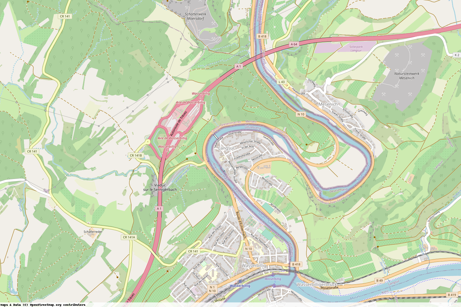 Ist gerade Stromausfall in Rheinland-Pfalz - Trier-Saarburg - Langsur?