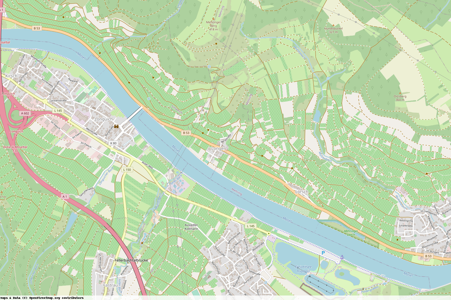 Ist gerade Stromausfall in Rheinland-Pfalz - Trier-Saarburg - Longen?