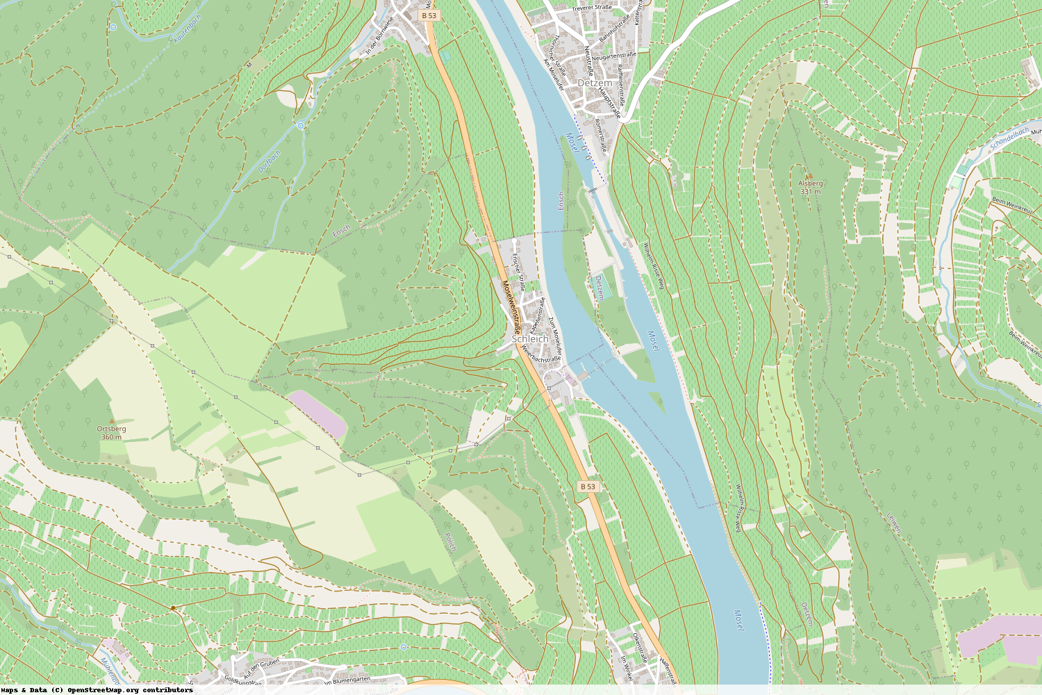 Ist gerade Stromausfall in Rheinland-Pfalz - Trier-Saarburg - Schleich?