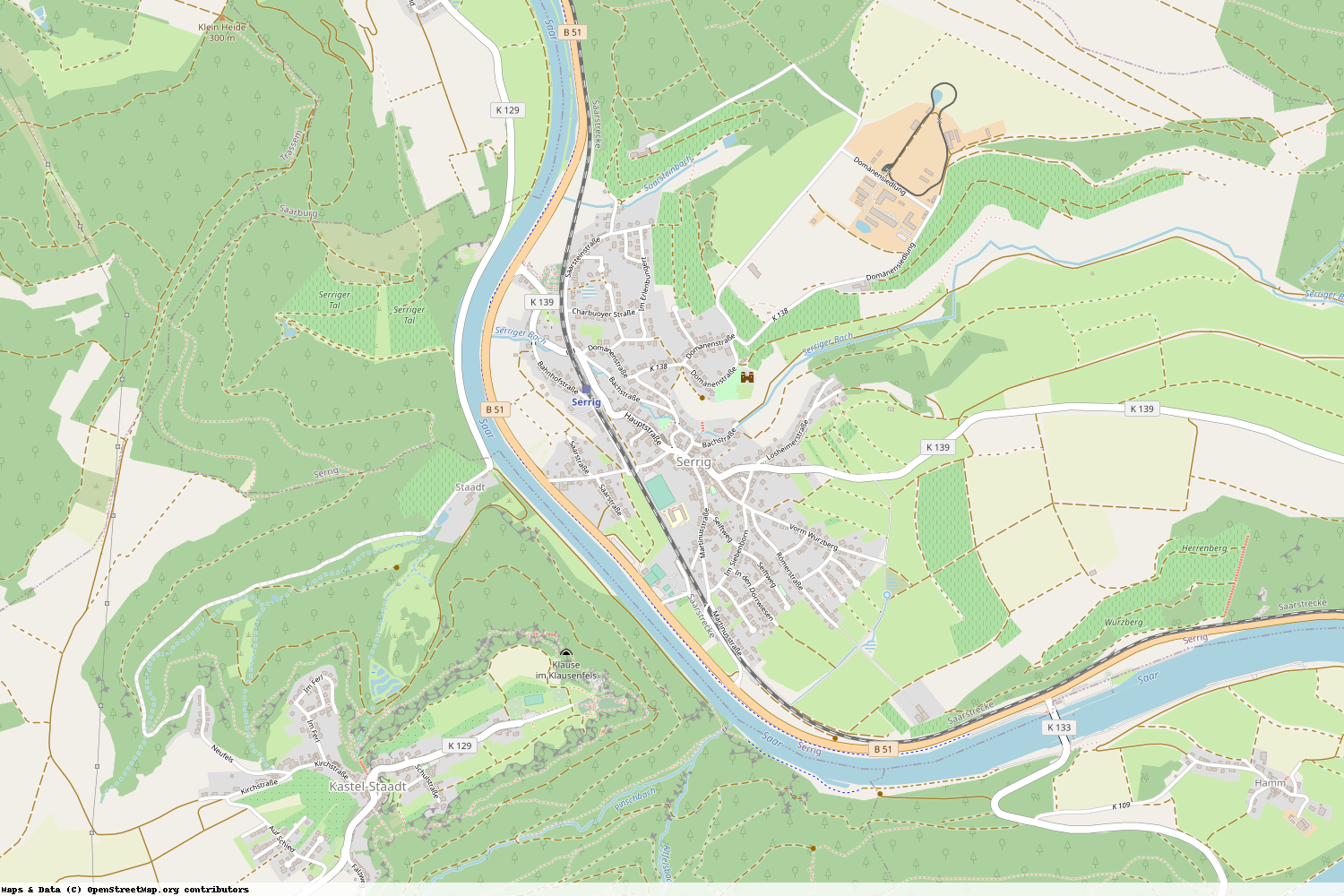 Ist gerade Stromausfall in Rheinland-Pfalz - Trier-Saarburg - Serrig?