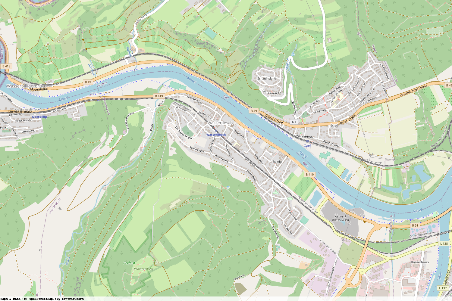 Ist gerade Stromausfall in Rheinland-Pfalz - Trier-Saarburg - Wasserliesch?