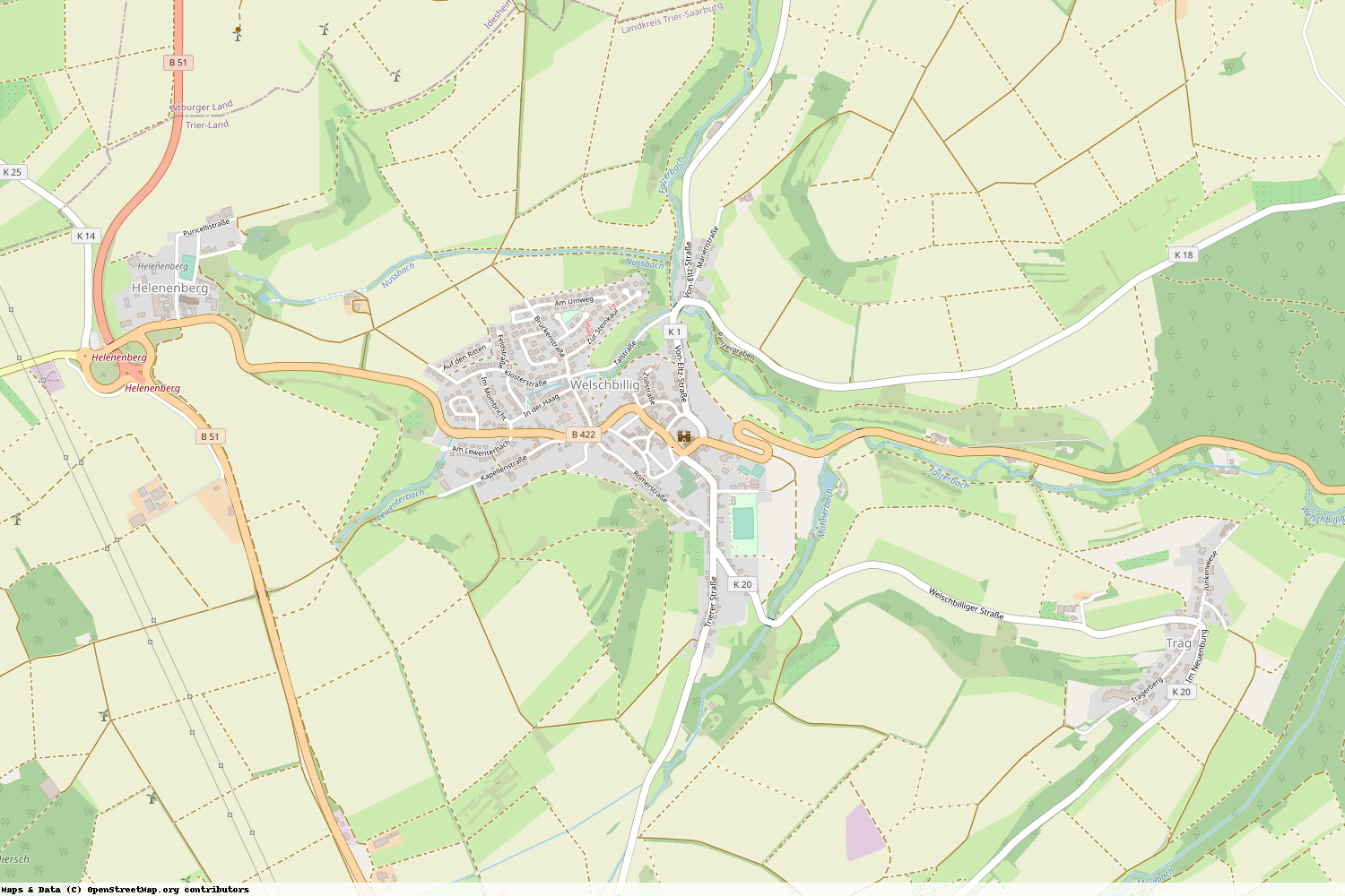 Ist gerade Stromausfall in Rheinland-Pfalz - Trier-Saarburg - Welschbillig?