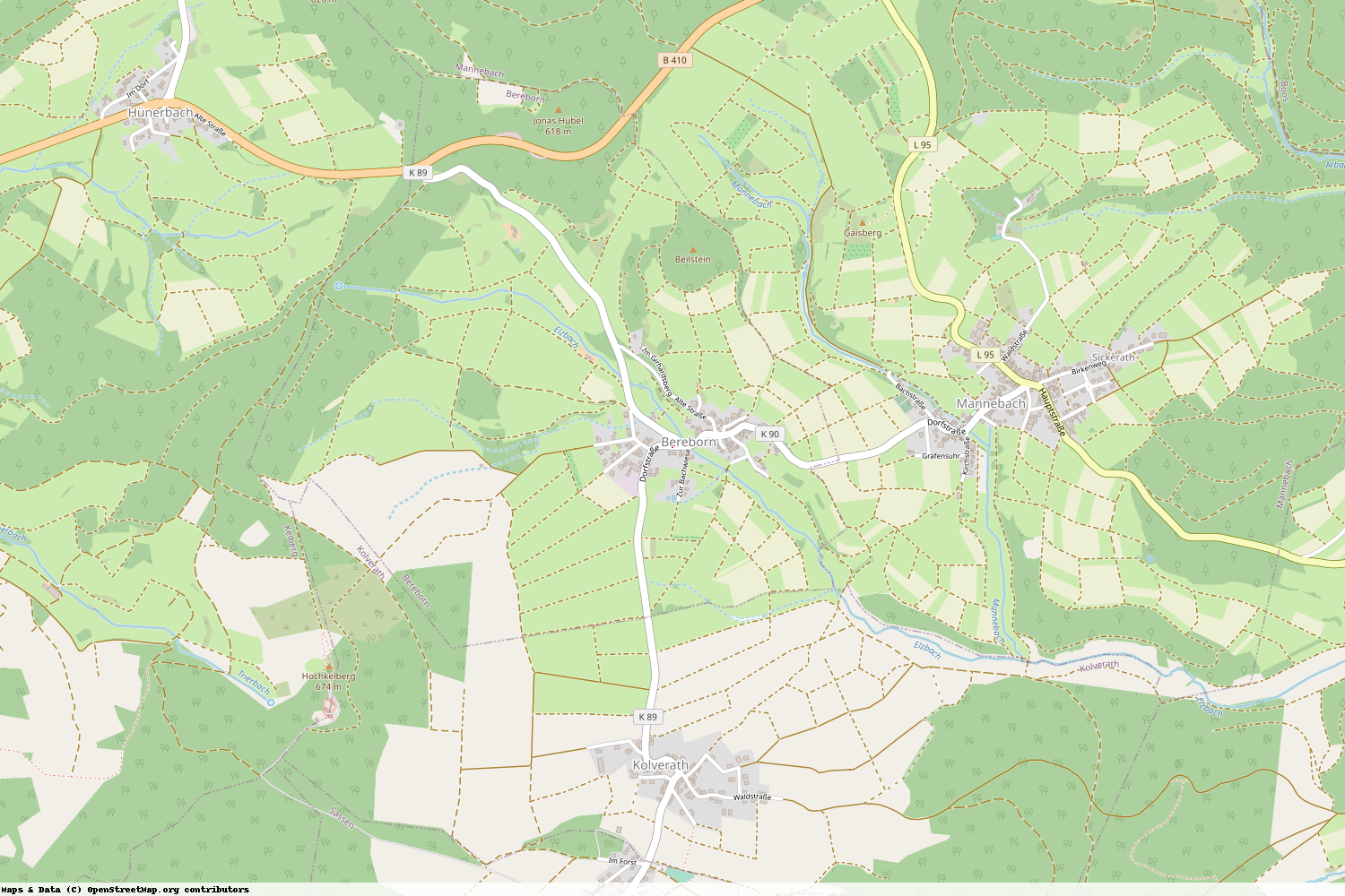 Ist gerade Stromausfall in Rheinland-Pfalz - Vulkaneifel - Bereborn?