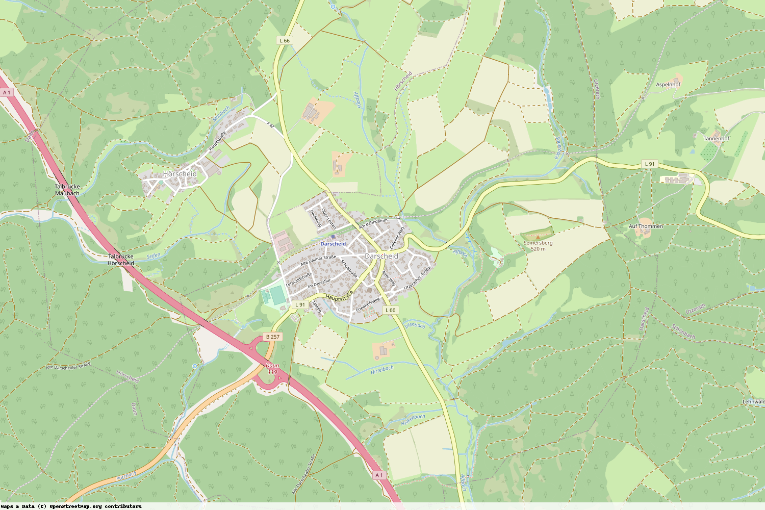 Ist gerade Stromausfall in Rheinland-Pfalz - Vulkaneifel - Darscheid?