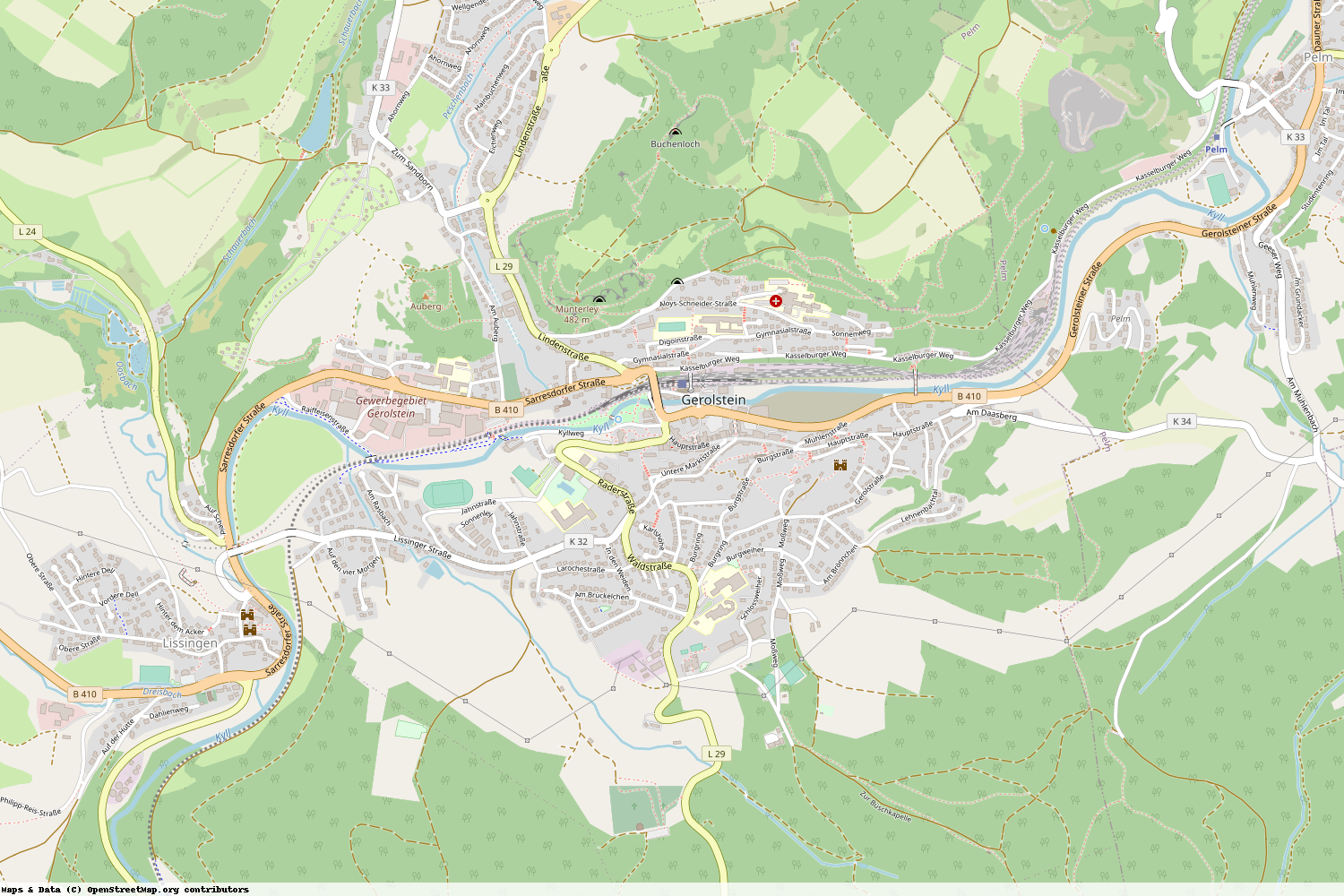 Ist gerade Stromausfall in Rheinland-Pfalz - Vulkaneifel - Gerolstein?