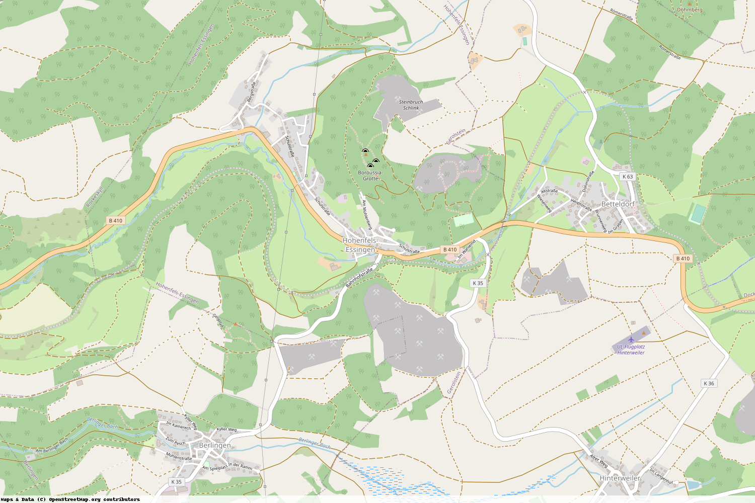 Ist gerade Stromausfall in Rheinland-Pfalz - Vulkaneifel - Hohenfels-Essingen?