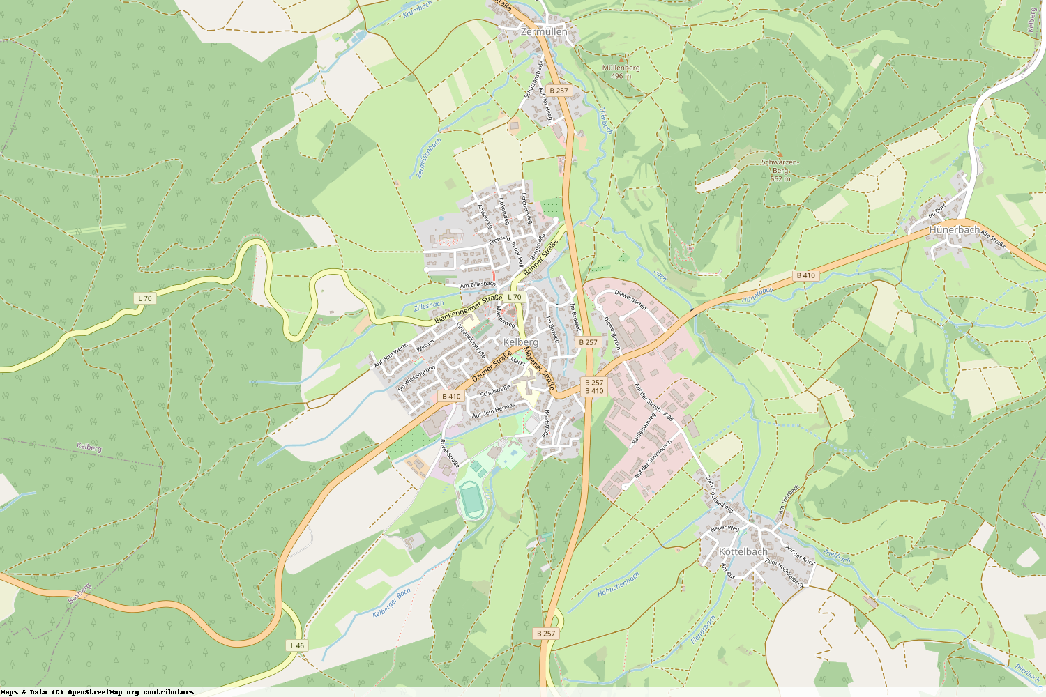 Ist gerade Stromausfall in Rheinland-Pfalz - Vulkaneifel - Kelberg?