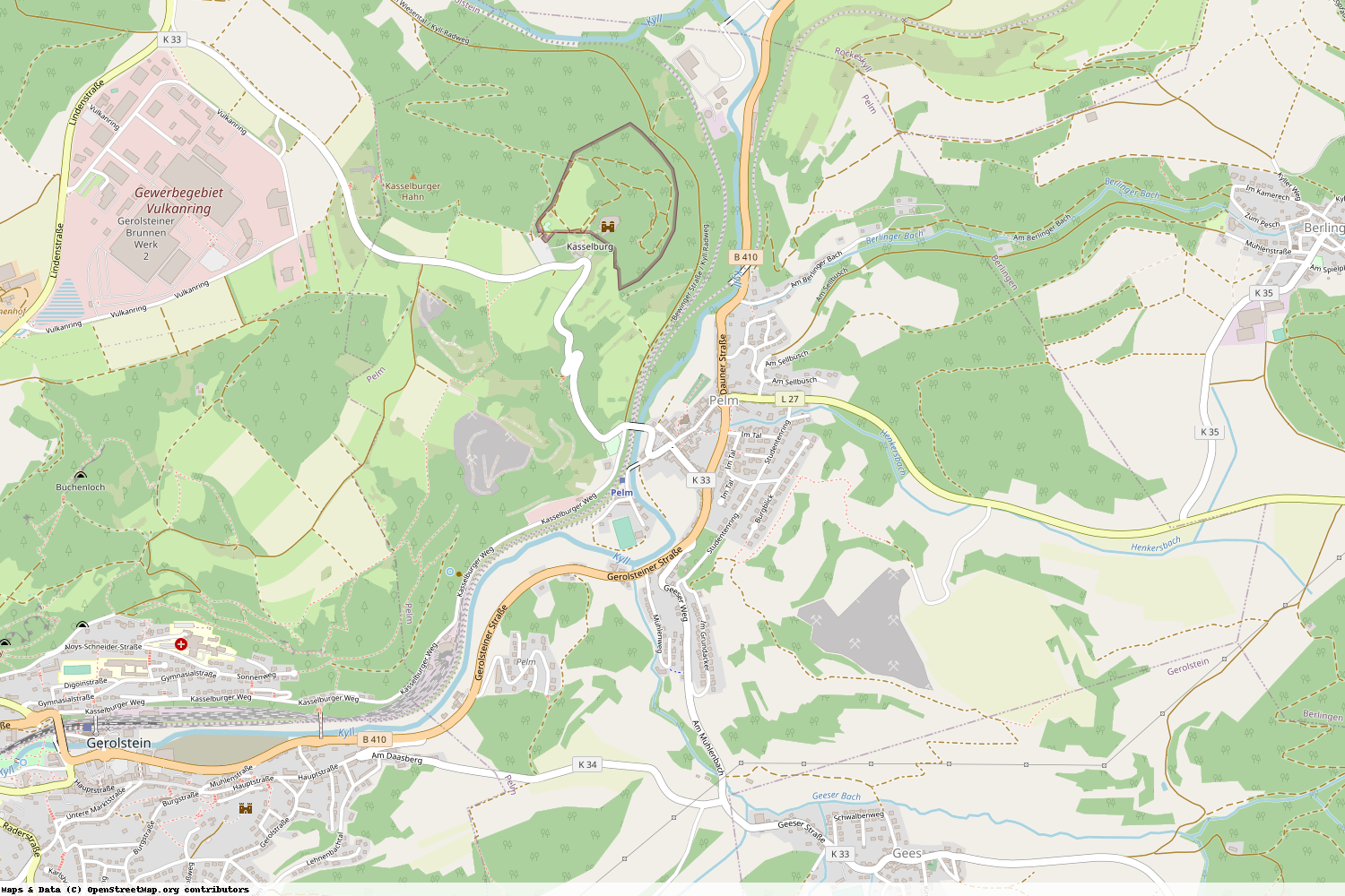 Ist gerade Stromausfall in Rheinland-Pfalz - Vulkaneifel - Pelm?