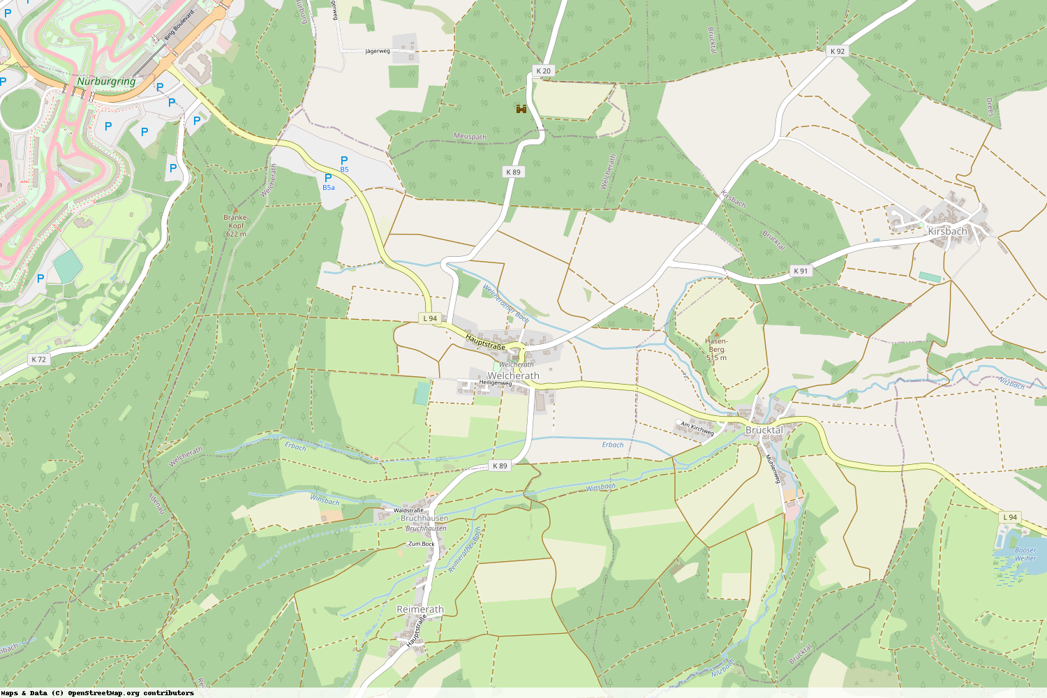 Ist gerade Stromausfall in Rheinland-Pfalz - Vulkaneifel - Welcherath?