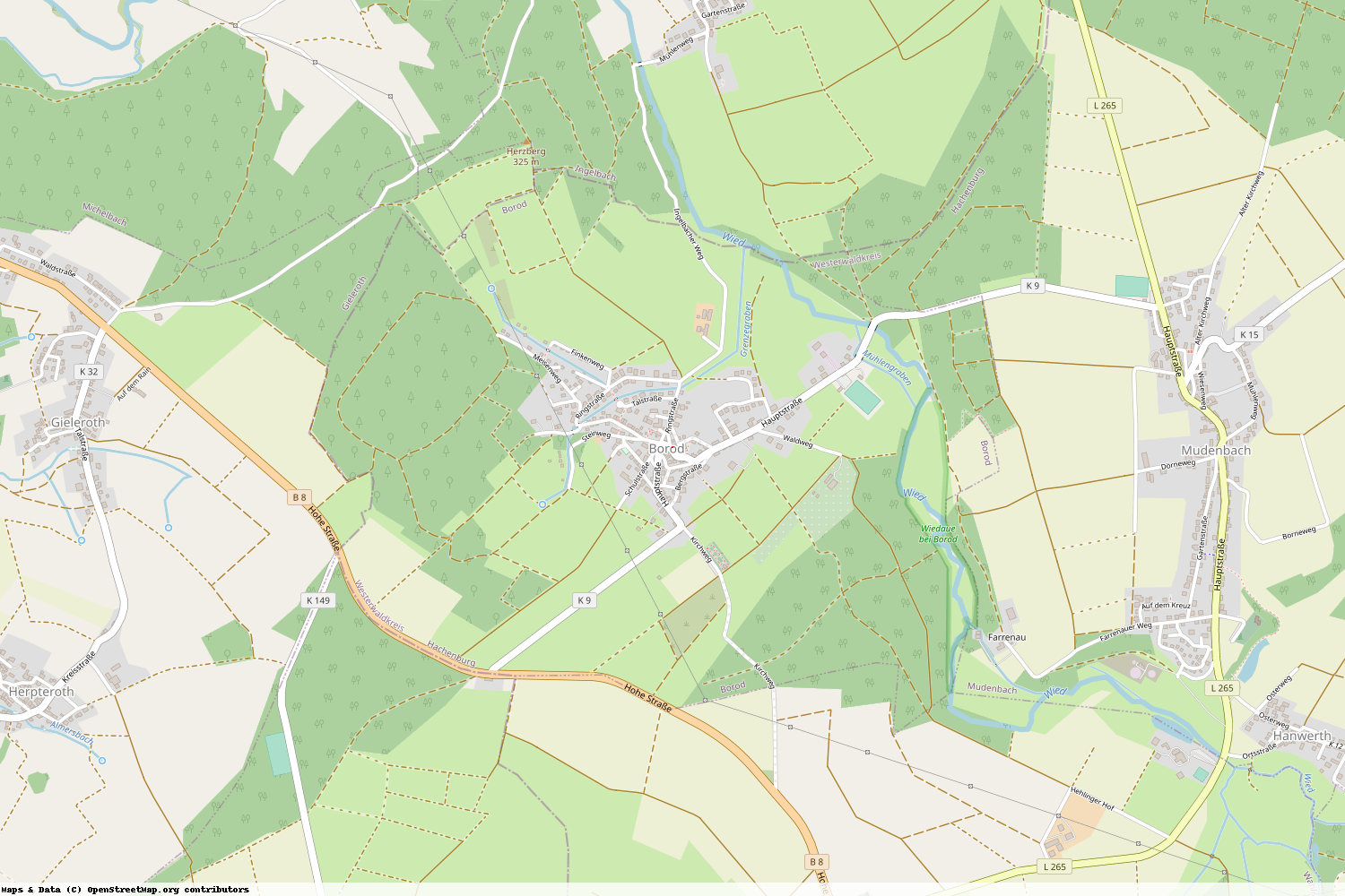 Ist gerade Stromausfall in Rheinland-Pfalz - Westerwaldkreis - Borod?