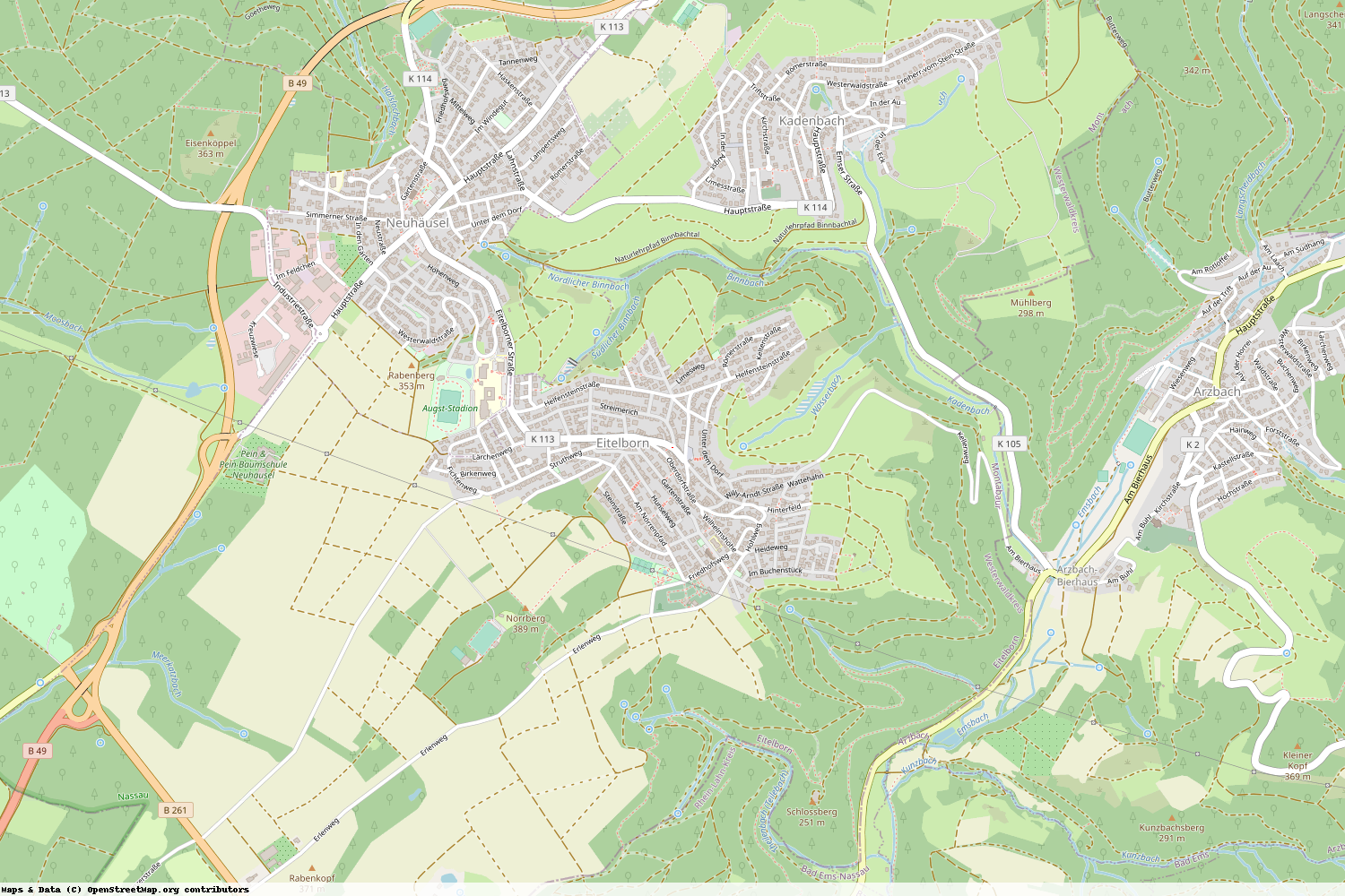 Ist gerade Stromausfall in Rheinland-Pfalz - Westerwaldkreis - Eitelborn?