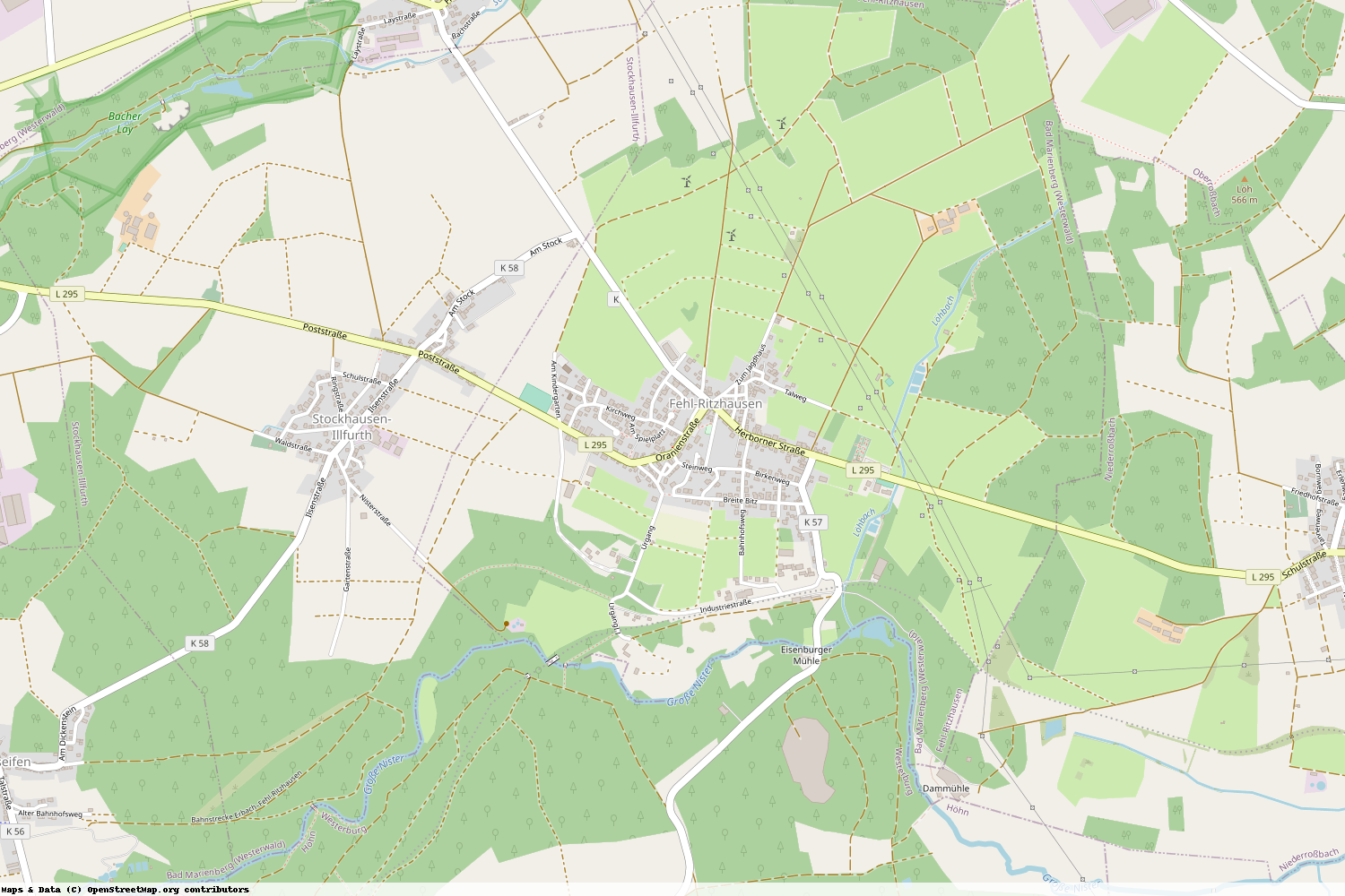 Ist gerade Stromausfall in Rheinland-Pfalz - Westerwaldkreis - Fehl-Ritzhausen?