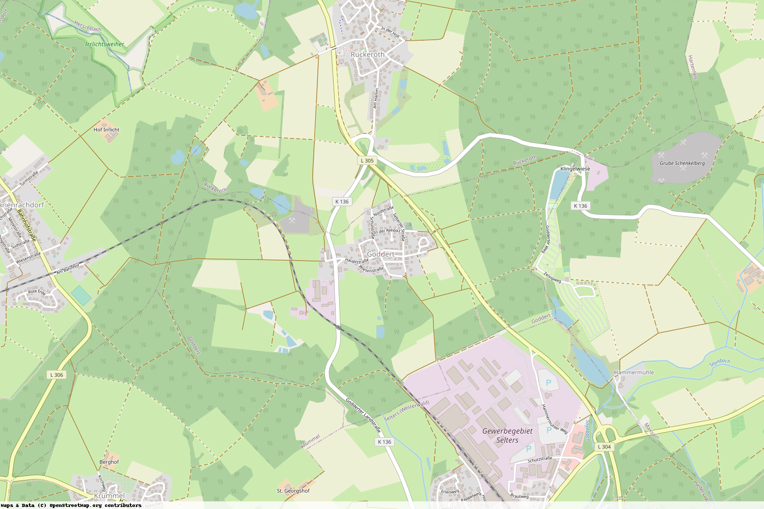 Ist gerade Stromausfall in Rheinland-Pfalz - Westerwaldkreis - Goddert?