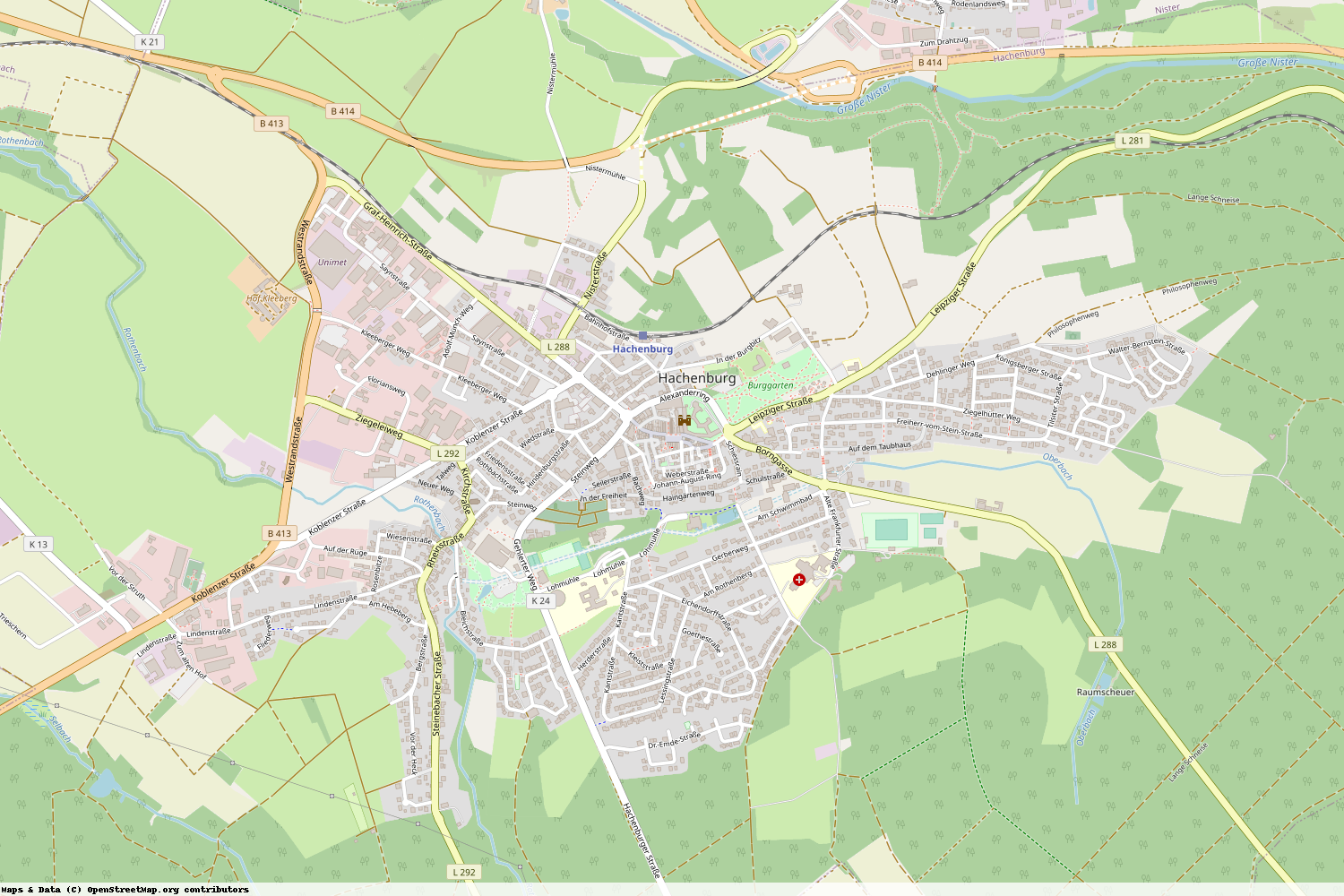 Ist gerade Stromausfall in Rheinland-Pfalz - Westerwaldkreis - Hachenburg?