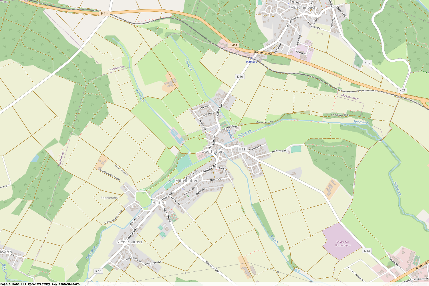 Ist gerade Stromausfall in Rheinland-Pfalz - Westerwaldkreis - Hattert?