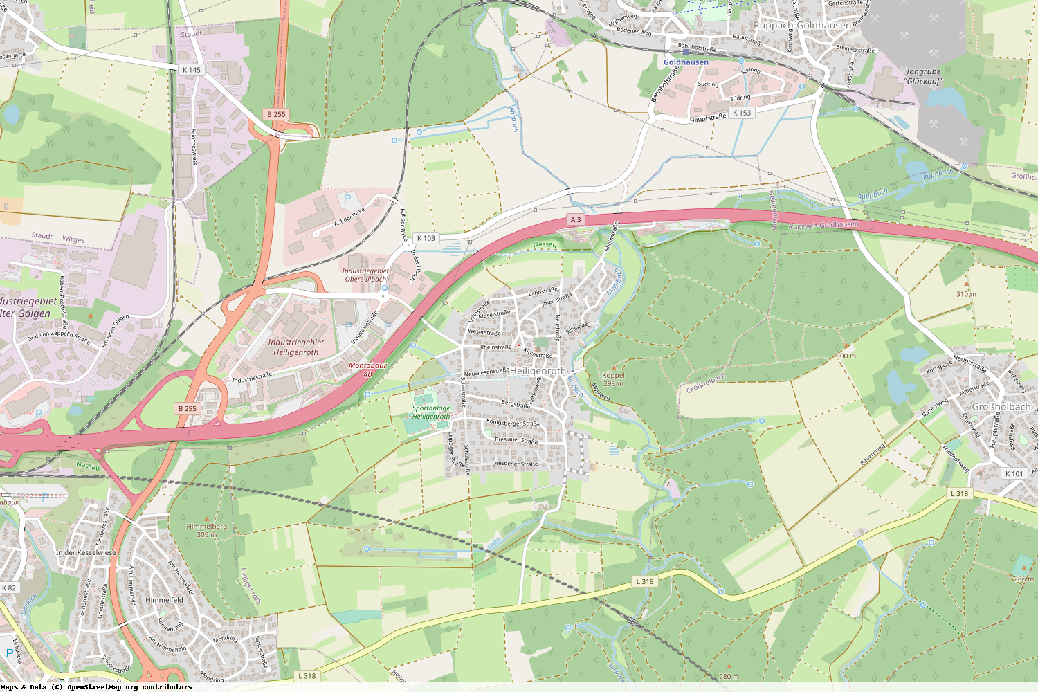 Ist gerade Stromausfall in Rheinland-Pfalz - Westerwaldkreis - Heiligenroth?