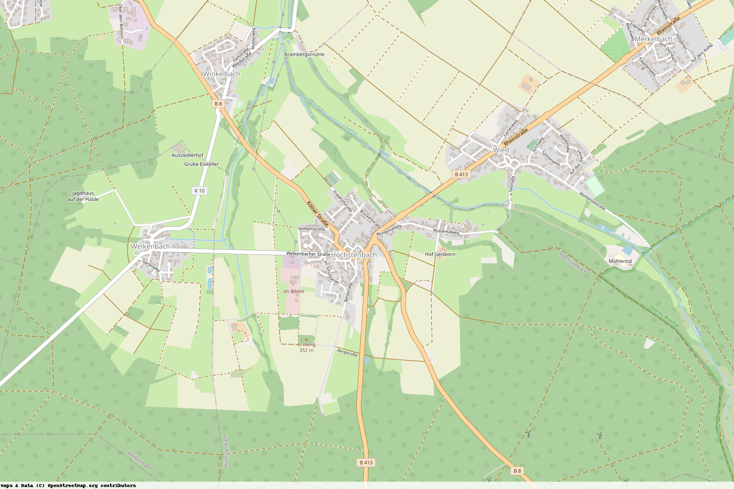 Ist gerade Stromausfall in Rheinland-Pfalz - Westerwaldkreis - Höchstenbach?
