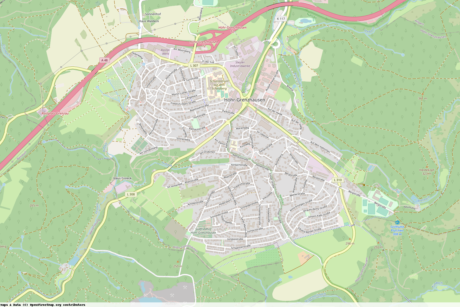 Ist gerade Stromausfall in Rheinland-Pfalz - Westerwaldkreis - Höhr-Grenzhausen?