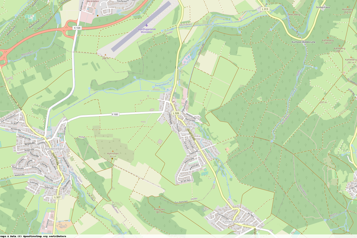 Ist gerade Stromausfall in Rheinland-Pfalz - Westerwaldkreis - Holler?