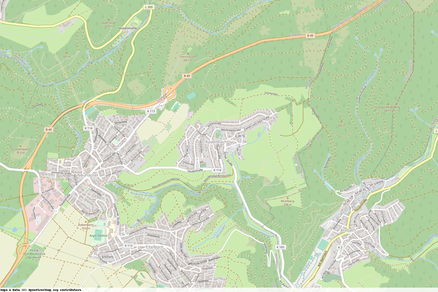 Ist gerade Stromausfall in Rheinland-Pfalz - Westerwaldkreis - Kadenbach?