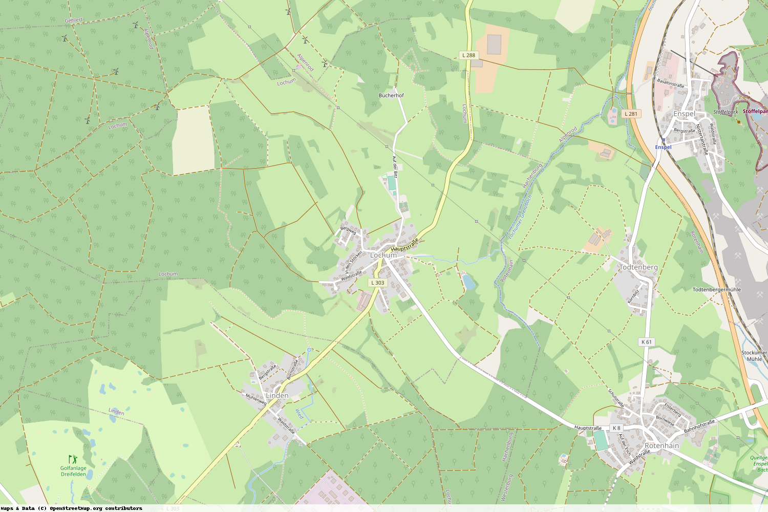 Ist gerade Stromausfall in Rheinland-Pfalz - Westerwaldkreis - Lochum?