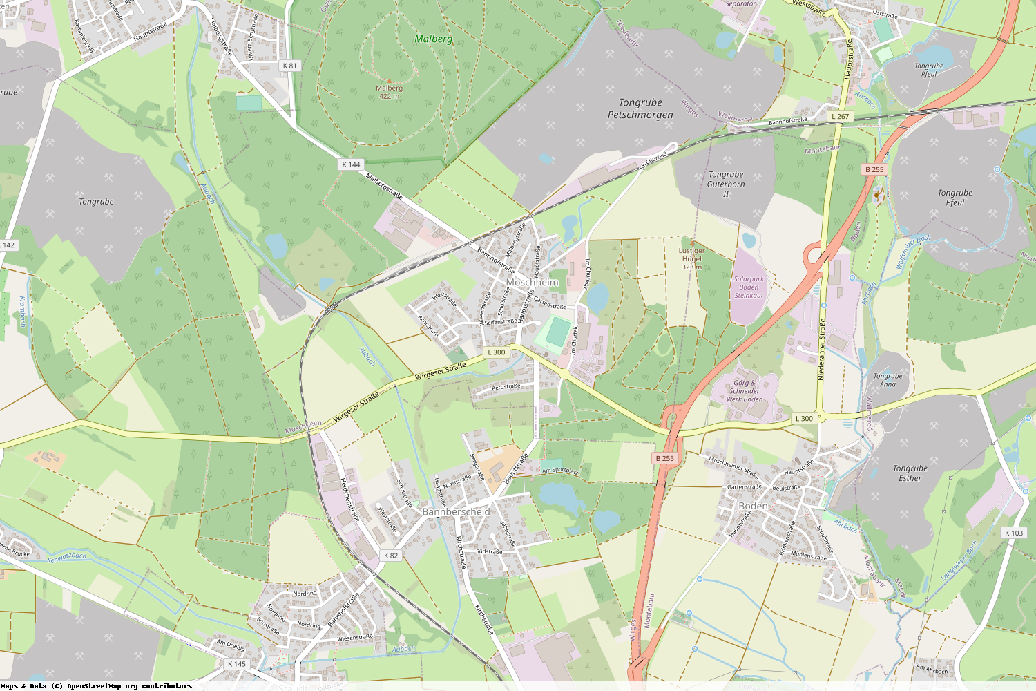 Ist gerade Stromausfall in Rheinland-Pfalz - Westerwaldkreis - Moschheim?