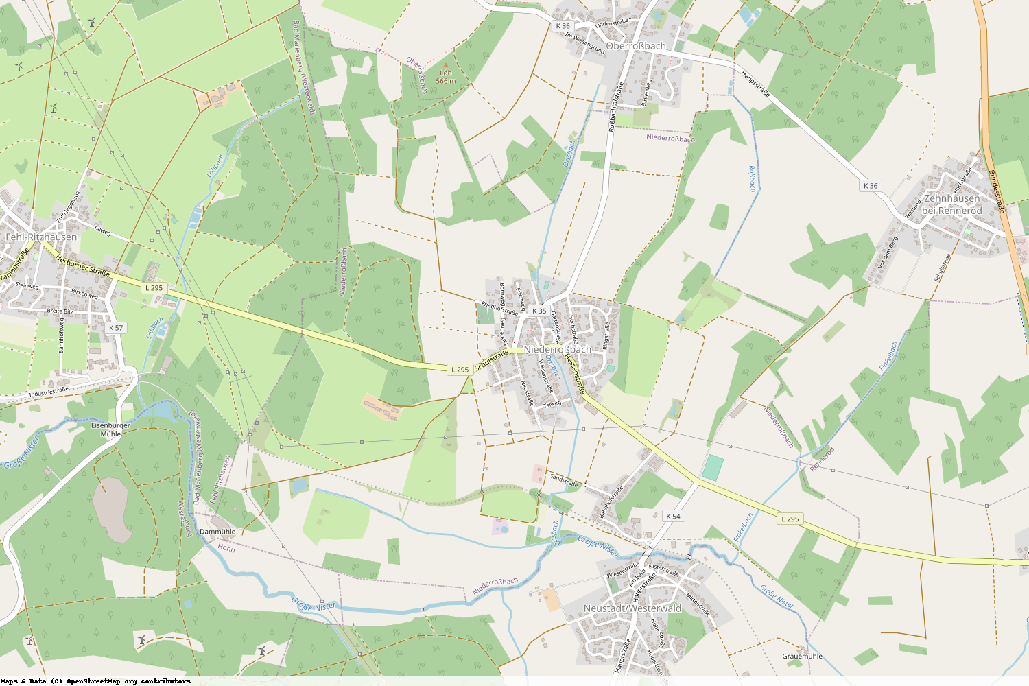 Ist gerade Stromausfall in Rheinland-Pfalz - Westerwaldkreis - Niederroßbach?