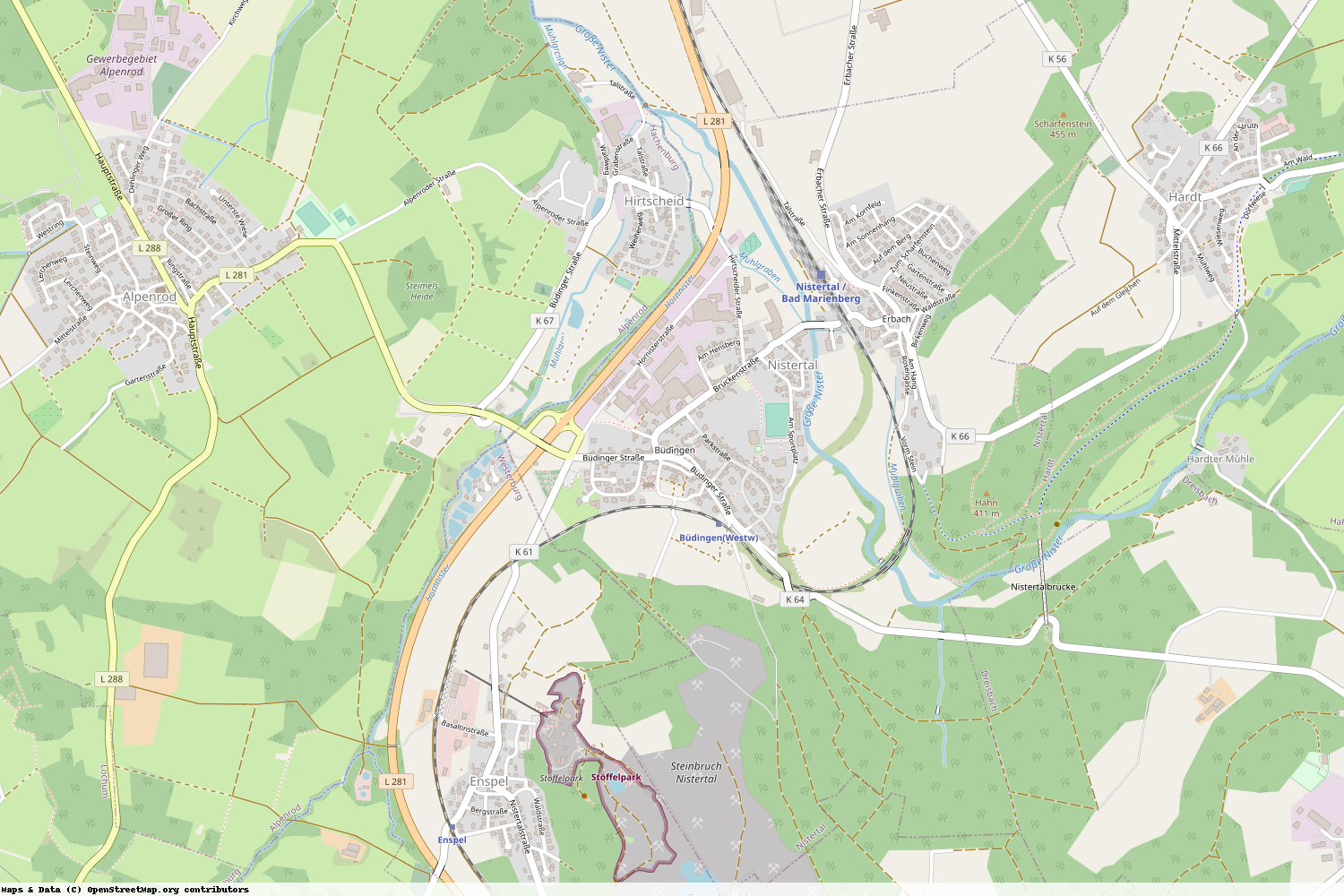 Ist gerade Stromausfall in Rheinland-Pfalz - Westerwaldkreis - Nistertal?