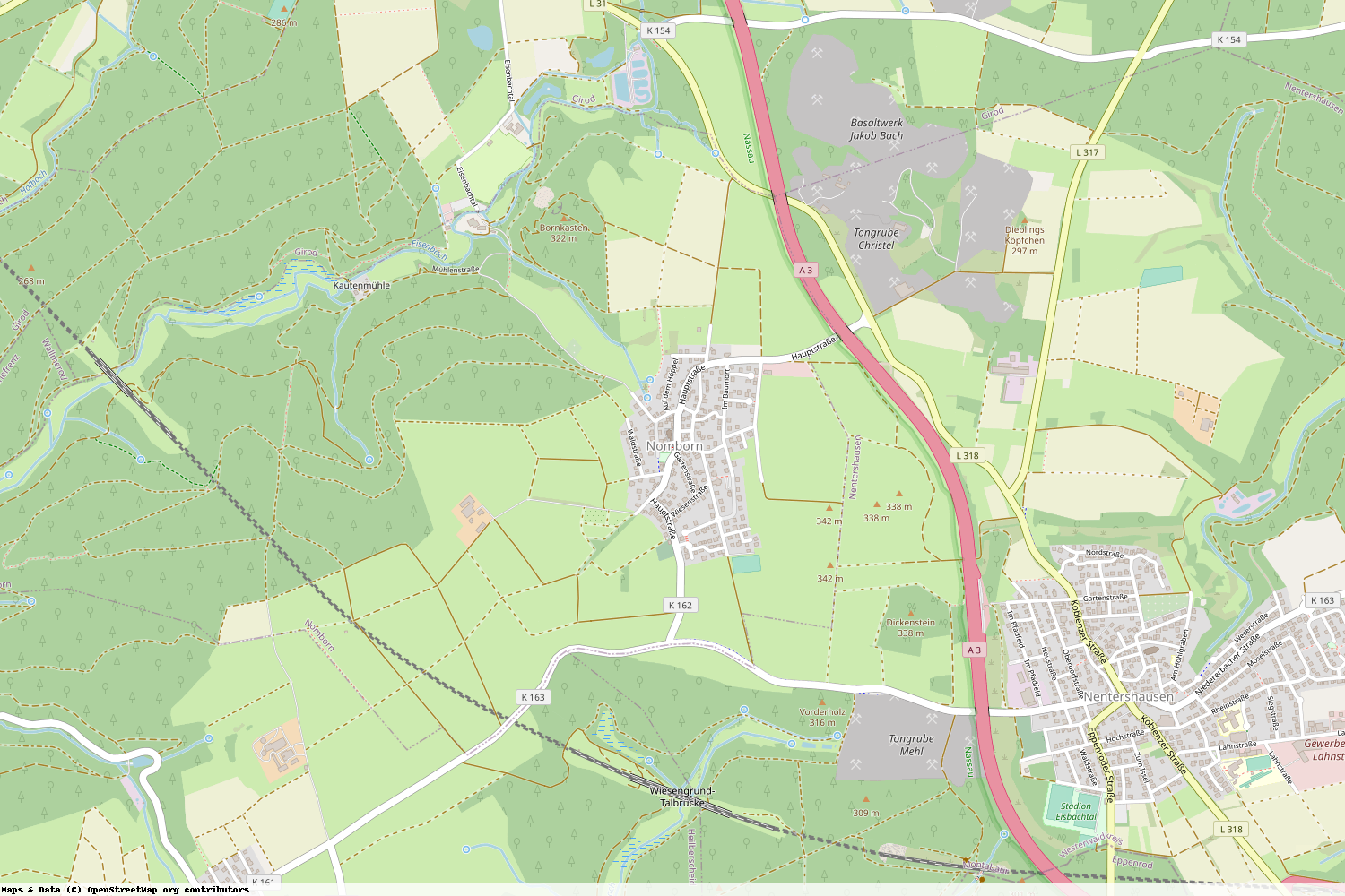 Ist gerade Stromausfall in Rheinland-Pfalz - Westerwaldkreis - Nomborn?