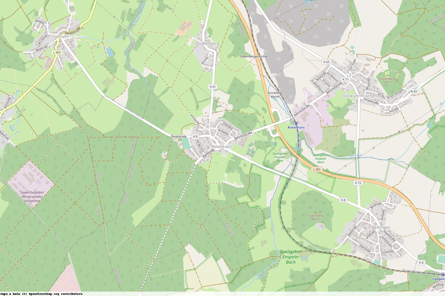 Ist gerade Stromausfall in Rheinland-Pfalz - Westerwaldkreis - Rotenhain?