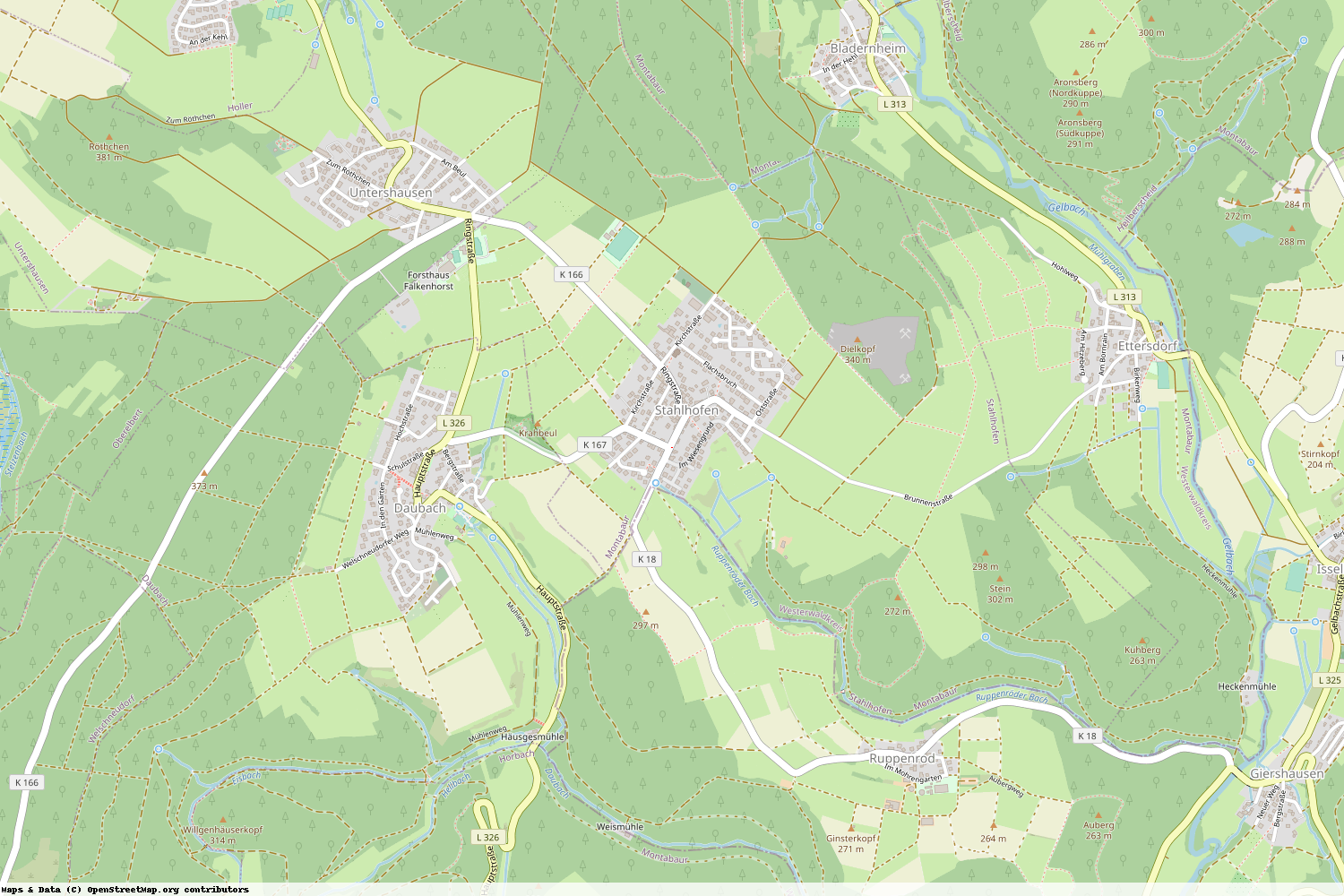 Ist gerade Stromausfall in Rheinland-Pfalz - Westerwaldkreis - Stahlhofen?